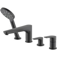 Товар: Смеситель на борт ванны Aquatek Бетта AQ1148MB Черный матовый - фото 1 Смеситель на борт ванны Aquatek Бетта AQ1148MB Черный матовый — фото 1, Смесители на борт ванны