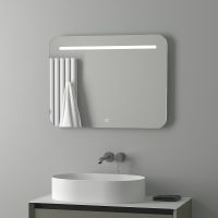 Товар: Зеркало Evoform Ledline 60x80 с подсветкой 6.5 W - сенсорный выключатель арт-BY 2445 - фото 2 Зеркало Evoform Ledline 60x80 с подсветкой 6.5 W - сенсорный выключатель арт-BY 2445 — фото 2, Зеркала в ванную комнату