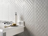 Керамическая плитка Ascot Preciouswall Statuario Capitone PRWC010 настенная 25х75 см — фото 2, Керамическая плитка