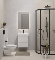 Тумба под раковину Kerama Marazzi Pro 50 PRO.50.2\WHT подвесная Белая матовая — фото 4, Тумбы под раковину