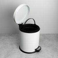 Ведро для мусора Fixsen HoReCa FX-34024W Белое — фото 3, Мусорные ведра