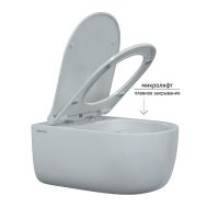 Товар: Унитаз Berges Ego XL Rimless 082118 подвесной с сиденьем Микролифт - фото 7 Унитаз Berges Ego XL Rimless 082118 подвесной с сиденьем Микролифт — фото 7, Подвесные унитазы