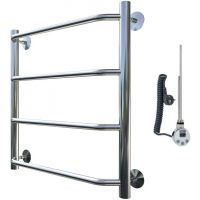 Электрический полотенцесушитель Тругор Браво 1 элТЭН 60x40 Хром — фото 1, Электрические полотенцесушители