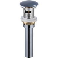 Донный клапан WeltWasser WW PP MT-GR 10000003733 click-clack Серый матовый — фото 1, Донные клапаны