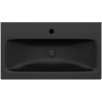 Товар: Комплект мебели для ванной AM.PM Gem 75 BK90GN подвесной Черный матовый со смесителем для раковины и аксессуарами - фото 15 Комплект мебели для ванной AM.PM Gem 75 BK90GN подвесной Черный матовый со смесителем для раковины и аксессуарами — фото 15, Мебель для ванной