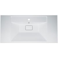 Раковина AM.PM Inspire V2.0 100 M50AWPX1001WG Белая — фото 1, Раковины встраиваемые сверху