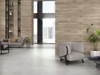 Керамогранит Benadresa Nobile Greige Rect 20х120 см — фото 2, Керамическая плитка