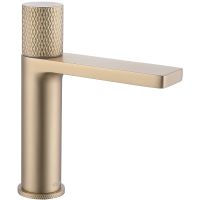 Смеситель для раковины Abber Rund AF8710G Золото матовое — фото 1, Смесители для раковины