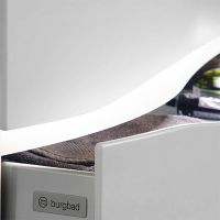 Тумба с раковиной Burgbad Sinea 2.0 120 SFFQ121L F2800 G0165 C0001*1 подвесная Белая — фото 5, Мебель для ванной