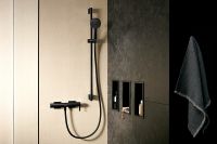 Товар: Смеситель для душа Hansgrohe Tecturis E 73620670 Черный матовый - фото 2 Смеситель для душа Hansgrohe Tecturis E 73620670 Черный матовый — фото 2, Смеситель для душа