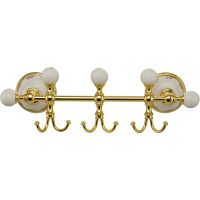 Вешалка для полотенец Migliore Provance 17700 Золото — фото 2, Крючки для полотенец