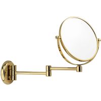 Косметическое зеркало Migliore Complementi 21983 с увеличением Золото — фото 3, Косметические зеркала