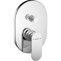 Смеситель для душа Bravat Gina PB865104CP-2-ENG Хром — фото 1, Смеситель для душа