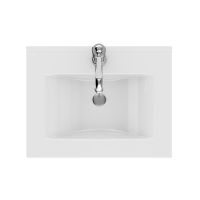 Тумба с раковиной Iddis Oxford 60 OXF60W0i95K Белая — фото 2, Тумбы с раковиной