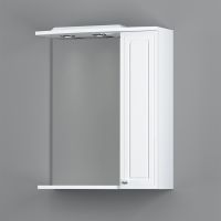 Зеркало со шкафом Damixa RedBlu Palace One 60 M41MPR0601WG с подсветкой Белый — фото 4, Мебель для ванной