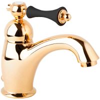 Смеситель для раковины Cezares Margot MARGOT-LSM1-03/24-N Золото 24 карат — фото 1, Смесители для раковины