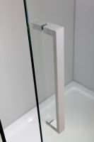 Товар: Душевой уголок Black&White Stellar Wind S201 90х90 2019090 профиль Серебристый хром стекло прозрачное - фото 4 Душевой уголок Black&White Stellar Wind S201 90х90 2019090 профиль Серебристый хром стекло прозрачное — фото 4, Душевые уголки