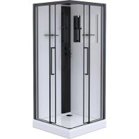 Душевая кабина Esbano Muse 90x90 ESKM90CKR без гидромассажа — фото 1, Душевые кабины