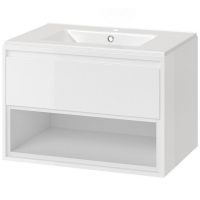 Тумба под раковину Excellent Tuto 70 MLEX.0101.700.WHWH подвесная Белый — фото 1, Мебель для ванной