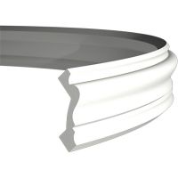 Плинтус гибкий Европласт 1.53.105 2000x160x24 мм — фото 1, Плинтуса напольные