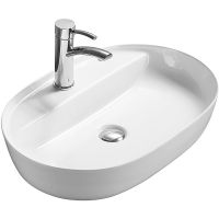 Раковина SantiLine 62 SL-1082 Белая — фото 1, Раковины накладные