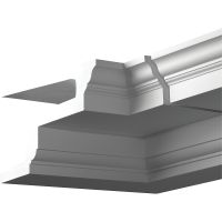 Внутренний угол Европласт 410x178x410 мм арт-4.31.121 — фото 1, Фасадный декор