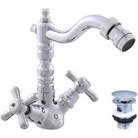 Смеситель для биде Rav Slezak Morava retro Хром арт-MK121.5/9 — фото 1, Смесители для биде