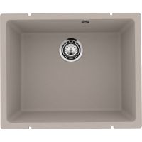 Кухонная мойка Ulgran Quartz Underground 500-02 Лен — фото 1, Кухонные мойки