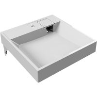 Раковина Paola Juno 60x60 на стиральную машину Белая глянцевая — фото 1, Раковины