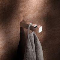 Двойной крючок Keuco Edition 90 Square 19115 010000 Хром — фото 3, Крючки для полотенец