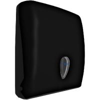 Диспенсер для бумажных полотенец Nofer 04020.N Черный матовый — фото 1, Диспенсеры бумажных полотенец