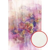 Фреска Ortograf Цветы 7080 Фактура флок FLK Флизелин (1,8*2,7) Разноцветный, Цветы/Живопись — фото 1, Фрески