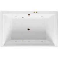 Акриловая ванна Excellent Crown Lux 190x120 WAEX.CRO19.SOFT.BR с гидромассажем — фото 1, Ванны