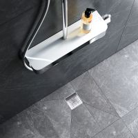 Душевой трап AM.PM MasterFlow 10 W01BD-P11-010-01SB с решеткой Хром матовый Cut Gradient — фото 9, Трапы для душа