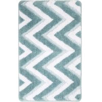 Коврик для ванной комнаты Fixsen River 800х500 FX-5004C Голубой — фото 1, Аксессуары для туалета