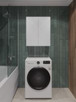 Товар: Подвесной шкаф Orange Гамма 60 Gm-60SR Белый глянец - фото 5 Подвесной шкаф Orange Гамма 60 Gm-60SR Белый глянец — фото 5, Мебель для ванной