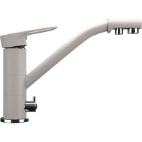 Смеситель для кухни Ulgran Classic U-010-331 Белый — фото 1, Смесители