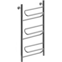 Водяной полотенцесушитель Aquanet Paolo 80x50 266733 Хром — фото 1, Водяные полотенцесушители