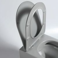 Товар: Унитаз Vincea Evo VT1-34SMG подвесной Серый матовый с сиденьем Микролифт - фото 6 Унитаз Vincea Evo VT1-34SMG подвесной Серый матовый с сиденьем Микролифт — фото 6, Унитазы