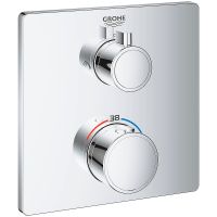Смеситель для душа Grohe Grohtherm 24079000 с термостатом Хром — фото 1, Смеситель для душа
