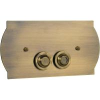 Клавиша смыва Boheme Medici 651 Бронза — фото 1, Комплектующие для душевого оборудования