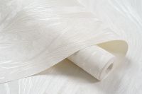 Обои Артекс Dolores 10882-01 Винил на флизелине (1,06*10,05) Белый, Листья/Абстракция — фото 3, Обои для стен