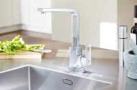 Смеситель для кухни Grohe Eurocube 31255000 Хром — фото 3, Смесители для кухни