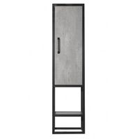 Шкаф пенал Style Line Лофт 30 Бетон — фото 1, Пеналы для ванной комнаты