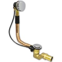 Слив-перелив Wirquin 30987154 полуавтомат Хром — фото 1, Сливы-переливы