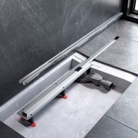 Товар: Душевой лоток AM.PM MasterFlow 100 W01SC-S11-100-05SB с решеткой Хром матовый Slim line - фото 10 Душевой лоток AM.PM MasterFlow 100 W01SC-S11-100-05SB с решеткой Хром матовый Slim line — фото 10, Душевые лотки