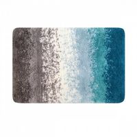 Коврик для ванной комнаты Iddis Decor D01M580i12 500x800 Коричневый / Синий — фото 1, Аксессуары для туалета