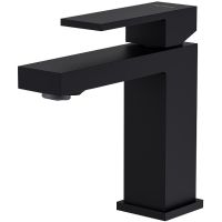 Смеситель для раковины Royce Calypso RCM-120201BL Черный матовый — фото 1, Смесители