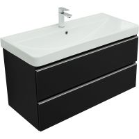 Товар: Тумба под раковину Aquanet Вега 100 329593 подвесная Черная - фото 6 Тумба под раковину Aquanet Вега 100 329593 подвесная Черная — фото 6, Тумбы под раковину