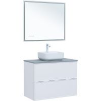 Товар: Тумба под раковину Aquanet Арт 90 313256 подвесная Белая матовая - фото 17 Тумба под раковину Aquanet Арт 90 313256 подвесная Белая матовая — фото 17, Мебель для ванной